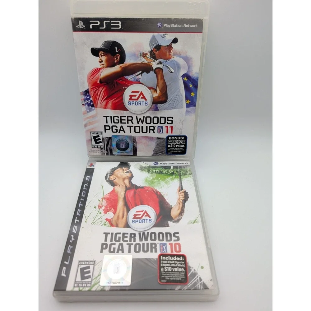 Tiger Woods Pga Tour 10 & 11 - Sony PlayStation‎ 3 PS3 Complete